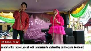 Lody TambunanMatahariku Lagu Tapsel Live [upl. by Boeschen]