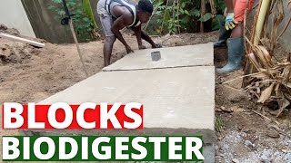 How To Construct Biofil Toilet Biodigester Using Blocks amp Traditional Soakaway [upl. by Moorish]