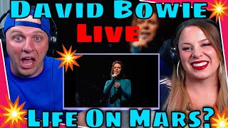 REACTION TO David Bowie  Life On Mars Live at the Elysée Montmartre 1999 THE WOLF HUNTERZ REACT [upl. by Asined]