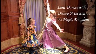 Lane Dances with Disney Princess at the Magic Kingdom [upl. by Reisfield]