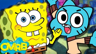 Spongebob vs Gumball Rap Battle CMRB 5 [upl. by Gabbey]