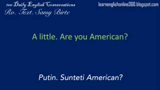 Conversatii în Englezā lectia 1 De unde esti [upl. by Nyrb]