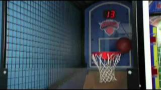 NBA Hoops Basketball Arcade Machine  Factory Video Clip  BMIGamingcom  ICE [upl. by Zoubek994]