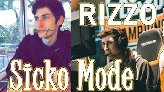 When Rizzo Goes Sicko Mode Rocket League [upl. by Gaskin]