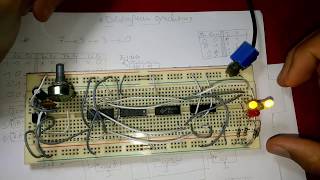 Decompteur Synchrone 2 Bascule JKélectronique numérique matrice câblage [upl. by Dode689]