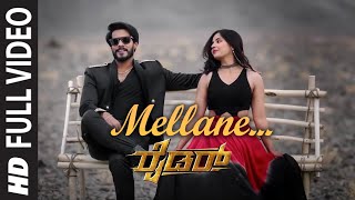 Mellane Full Video Song 4K  Rider  Nikhil Kumar Kashmira  Sanjith Hegde  Arjun Janya [upl. by Alika]