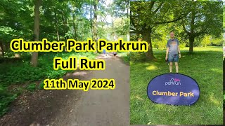 Clumber Park Parkrun Full Run [upl. by Maribeth930]