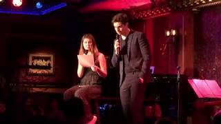 Derek Klena  Feinstein’s 54 Below 2182019 quotCome to a Partyquot Dogfight [upl. by Assenov]