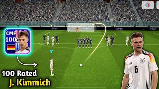 Review Nominating Contract 100 Rated J Kimmich  Efootball 2024 Mobile [upl. by Trixie]