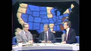 US Election Night 1980 NBC live coverage 1141980 [upl. by Sundberg]