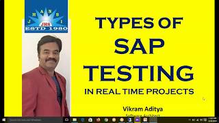 SAP Testing Demystified A RealTime Project Walkthrough [upl. by Ades]