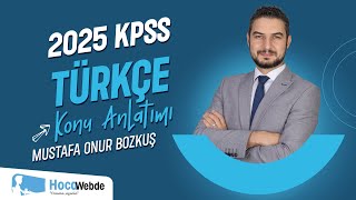 21 KPSS 2025 TÜRKÇE MUSTAFA ONUR BOZKUŞ YAZIM KURALLARI  2 [upl. by Dupre]