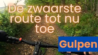 MTB route Gulpen  De zwaarste route tot nu toe  Mountainbike Nederland [upl. by Ylloj]