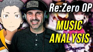 MUSIC DIRECTOR REACTS  ReZero Starting Life in Another World  OP Full [upl. by Helms]