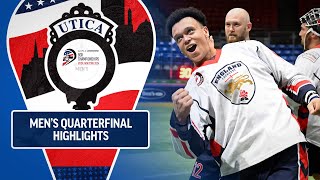 Mens Quarterfinal Highlights  2024 World Lacrosse Box Championships [upl. by Lu815]