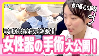 【婦人科形成】激レア映像☆女性器の手術全部見せます！あいこ先生の手術映像まとめて大公開！【あいこチャンネル】 [upl. by Gaston130]