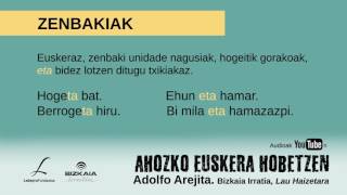 Labayru − Zenbakiak Ahozko euskera hobetzen Adolfo Arejita [upl. by Patsy]