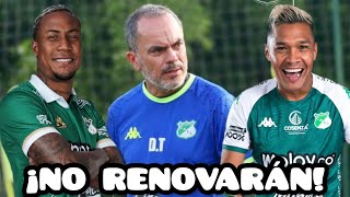 ¡PRIMEROS JUGADORES QUE NO CONTINUARÍAN EN EL CALI🚫 Cambios pesimos del técnico del Deportivo Cali [upl. by Aidile153]