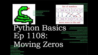 Python Basics Tutorial Moving Zeros  Leetcode Problem [upl. by Ivey]