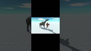 HILL GIANT vs PARACERATHERIUM  Animal Revolt Battle Simulator [upl. by Ayram841]