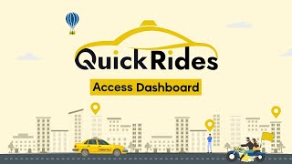 How to Access the Dashboard in a RideHailing Software  Live Demo  Quickrides  Quickworks [upl. by Arotak507]