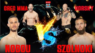 🔴 HighLevel MMA  Nobou vs Szolnoki  Greg vs Hosky  Full Fights mma mmaonly hexagone [upl. by Ahsikan]