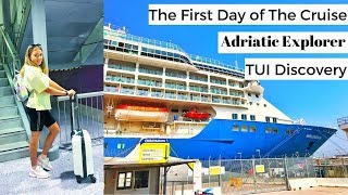 Our First Day Of The Cruise amp Cabin Tour  Marella Discovery TUI [upl. by Phip]