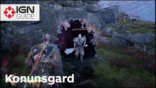 God of War  KonunsgardHail to the King Walkthrough  Part 3 [upl. by Halstead]