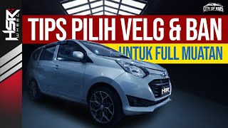 Tips Modifikasi Velg Dan Ban Daihatsu Sigra  Toyota Calya  City Of Rims  COR   EP 5 [upl. by Bogie]