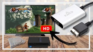 Kaico PS1 amp PS2 HDMI Adapter Review [upl. by Llehsram785]