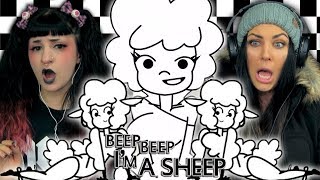 BEEP BEEP IMA SHEEP  Girls React  ASDF Part 3 [upl. by Ijar894]