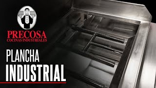 ✅ Plancha cocina industrial gas  🔥 como curar una plancha de acero inoxidable [upl. by Shirlie]