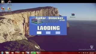 Zip  Rar File Password Cracking Tool ZipRar Unlocker v203 [upl. by Narruc6]