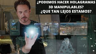 ¿Podemos hacer hologramas en 3D manipulablesIntel Vol [upl. by Quartana751]