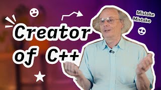 quotI Became A Programmer By Mistakequot Says Bjarne Stroustrup the Creator of C 🫢  DevByte [upl. by Stagg]