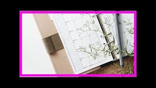 7 bessere Taschenkalender amp Terminplaner für 2019 [upl. by Alurta]