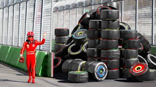 What Happens To F1 Tyres After A Race [upl. by Arze]