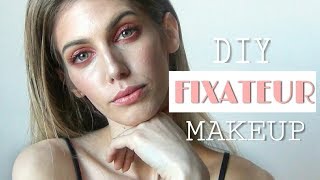 DIY SPRAY FIXATEUR MAKEUP [upl. by Ayikan]