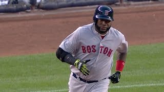 Big Papi shows bunt then belts a solo homer [upl. by Nairehs300]