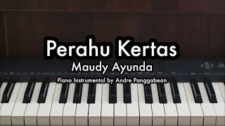 Perahu Kertas  Maudy Ayunda  Piano Karaoke by Andre Panggabean [upl. by Yursa]