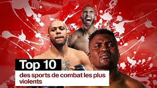 Top 10 des sports de combat les plus violents [upl. by Anileda]