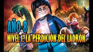 AÑO 8  NIVEL 1  LA PERDICIÓN DEL LADRÓN  LEGO HARRY POTTER 57  COLECCIONABLES [upl. by Millan]