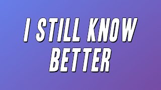 Headie One  I Still Know Better Lyrics [upl. by Bunni228]