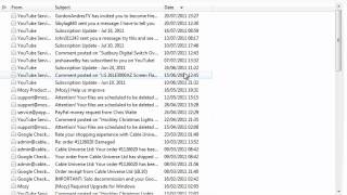 How to sort your emails into date order [upl. by Llevert121]