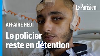 Affaire Hedi  le policier qui a tiré au LBD reste en prison [upl. by Razatlab606]