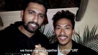 URI movie Vicky Kaushal message for Tripura and Northeast India [upl. by Nesbitt]