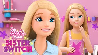 Barbie Camp Sister Switch  FULL EPISODES 14 🏕 [upl. by Ebsen]