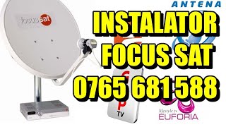 Instalator Antena FOCUS SAT 0765 681 588 [upl. by Kong]