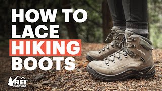 How to Lace Hiking Boots [upl. by Areht66]