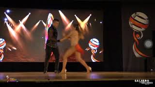 Muriel lowis amp David Cruz  WLDC 2017  Salsa Cabaret World Latin Dance Cup 2017 [upl. by Enirehtahc837]